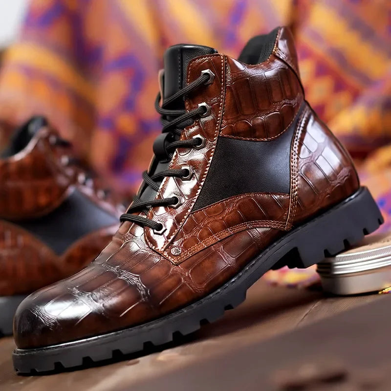 Botas de couro Grayson