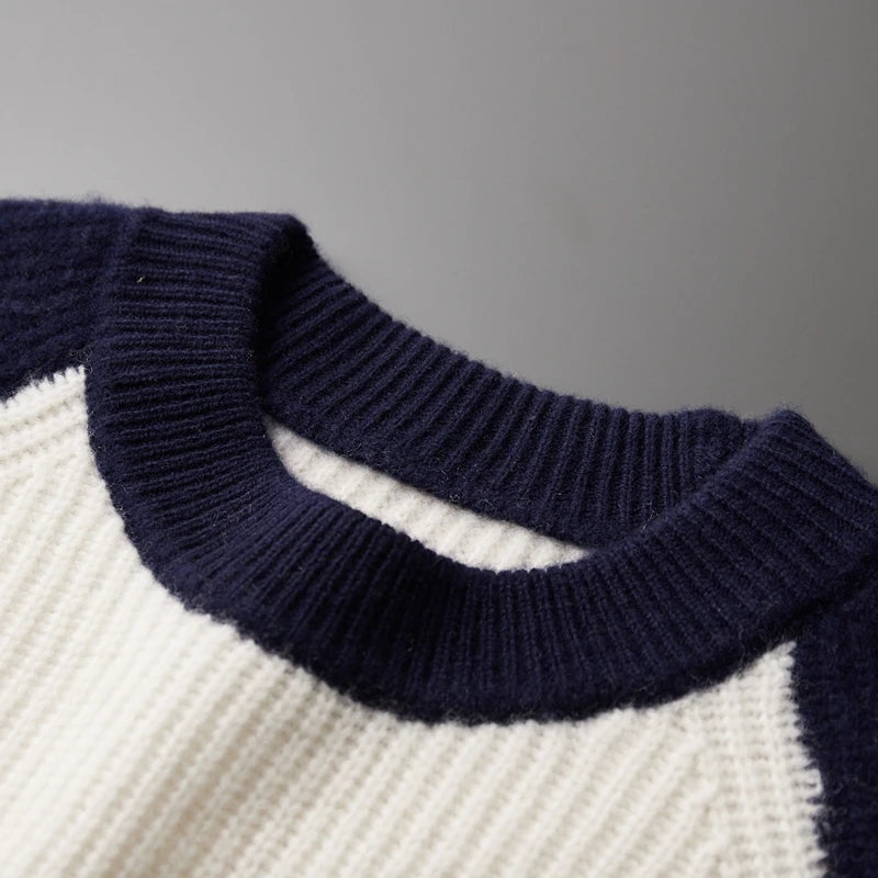 Camisola clássica em lã merino