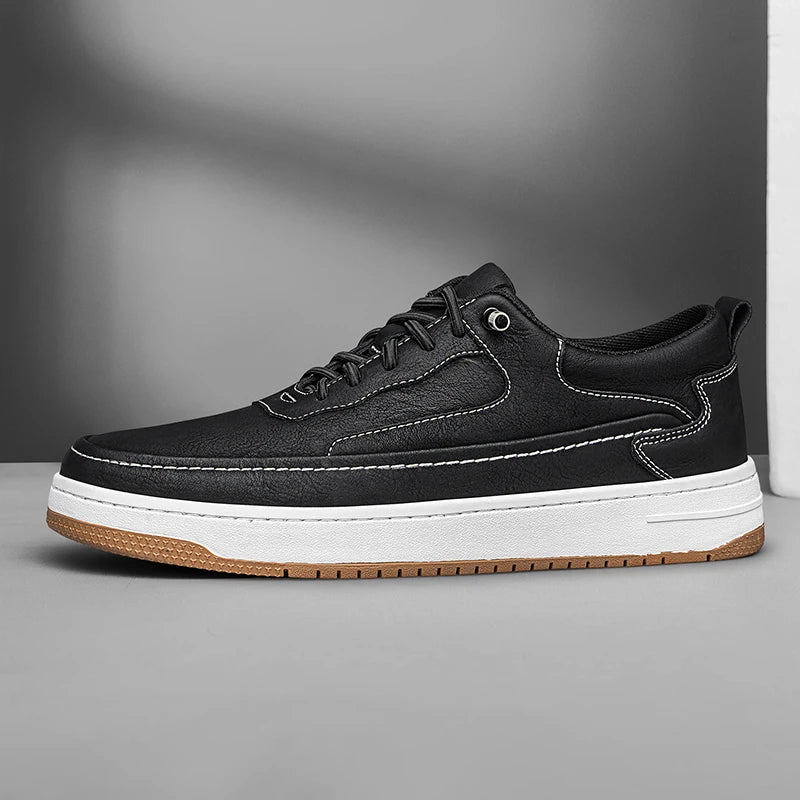 Sapatos de couro elegantes