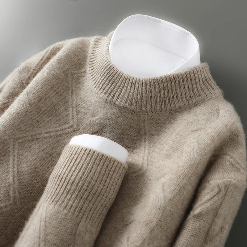 Camisola de caxemira chique