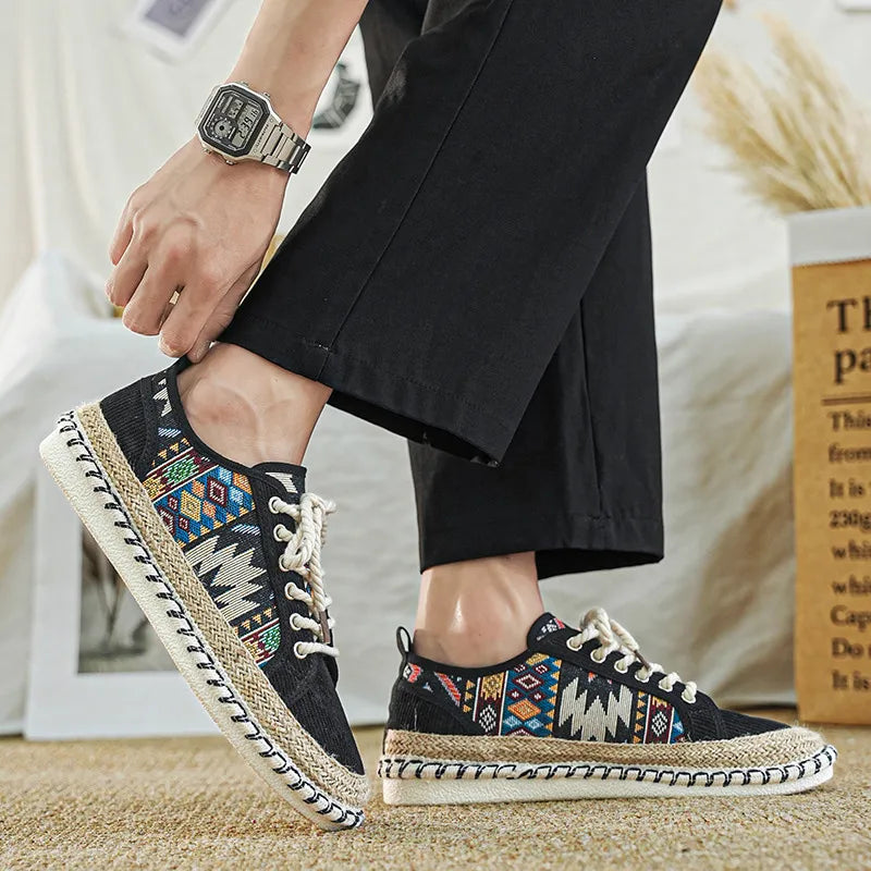 Sapatos de lona elegantes
