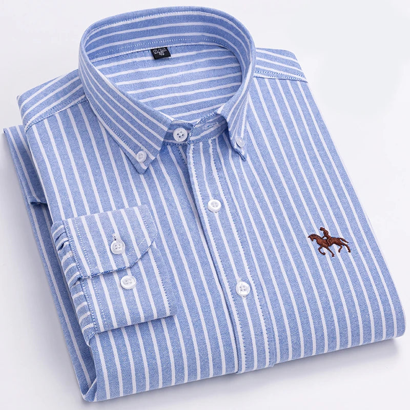 Camisa de algodão elegante