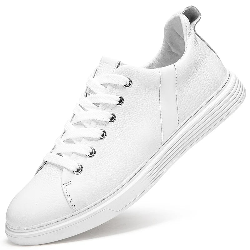 Sapatos de couro elegantes