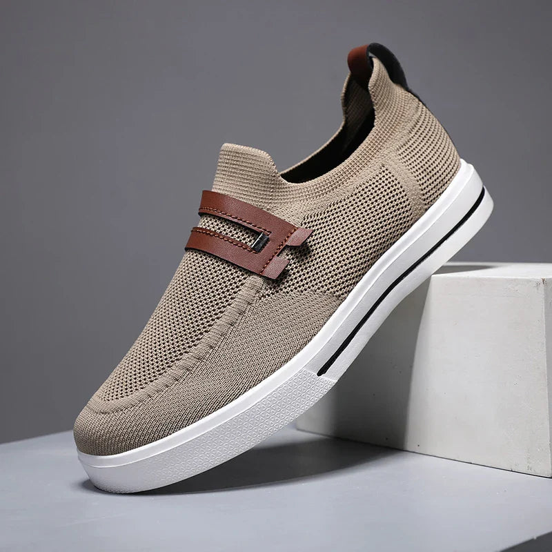 Sapatos de malha de ar