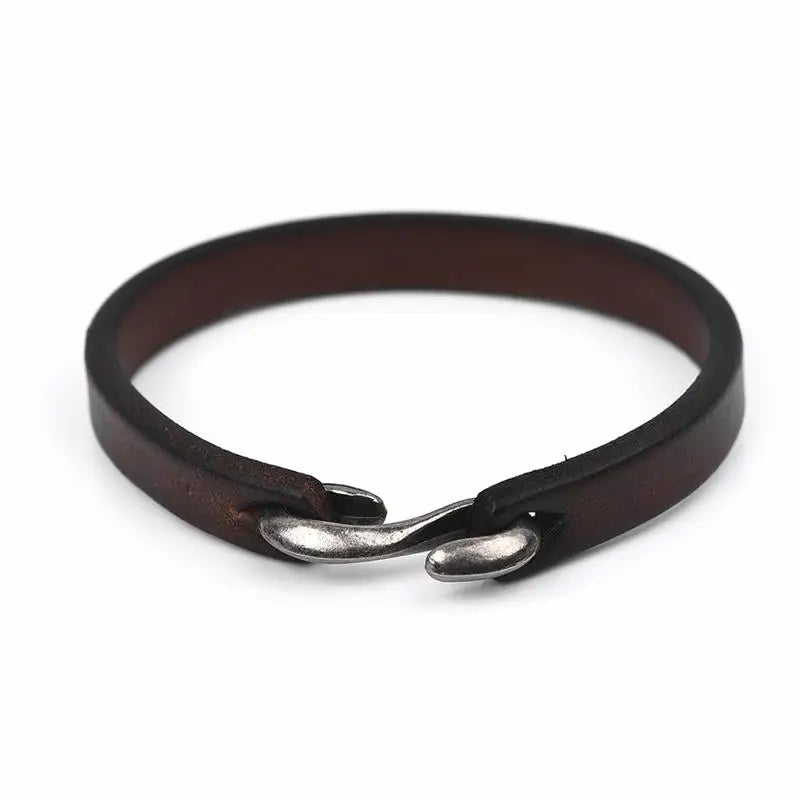 Pulseira de couro para homem