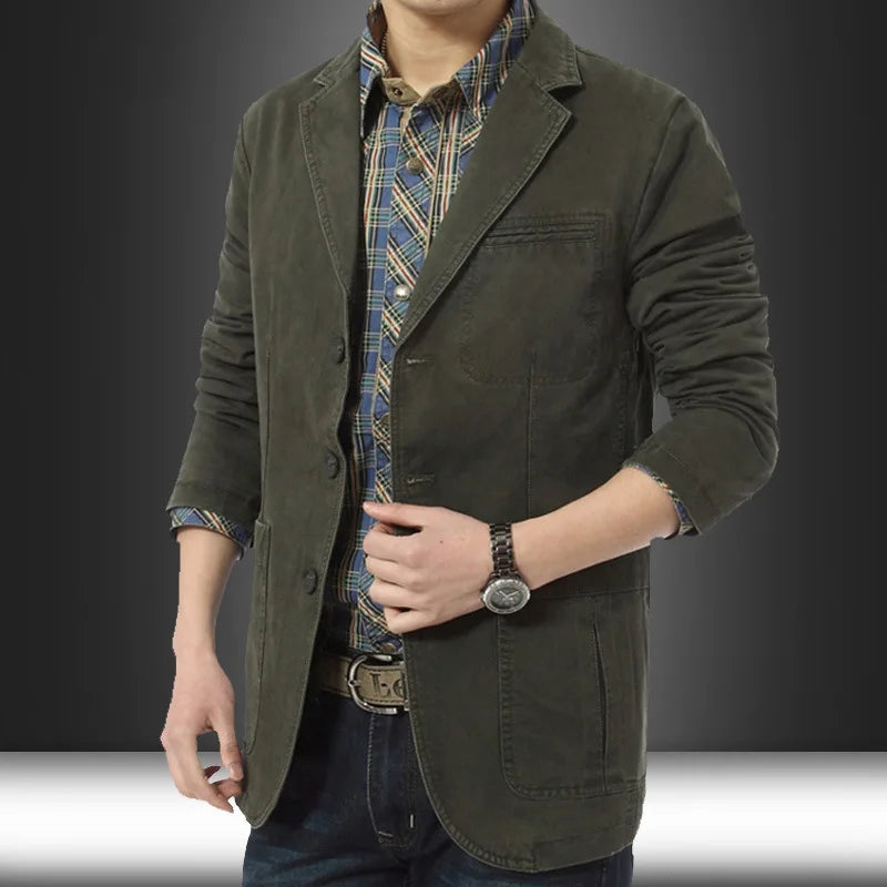 Blazer vintage para homem