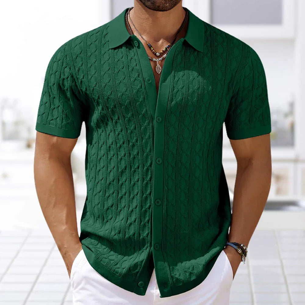 Camisa pólo com botões