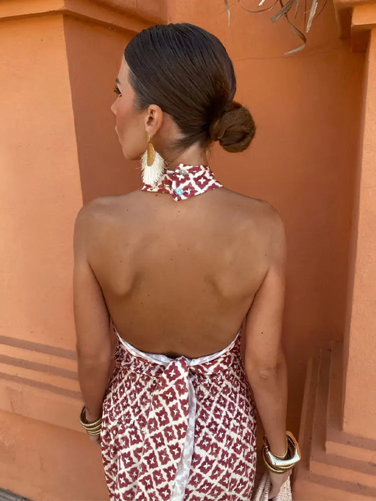 Harper - Vestido de ombros abertos com pregas