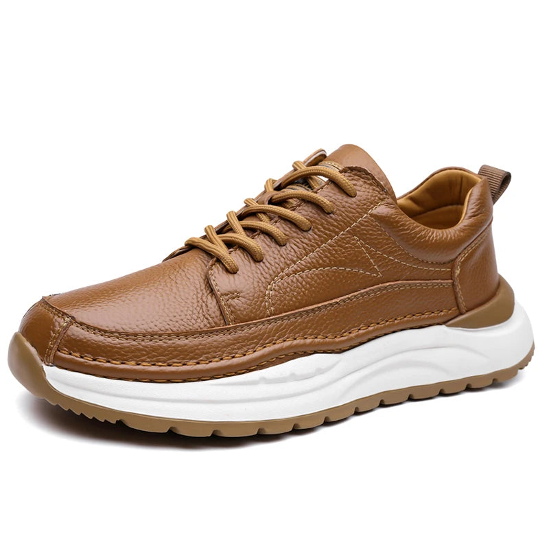 Sapatos de couro clássicos para homem