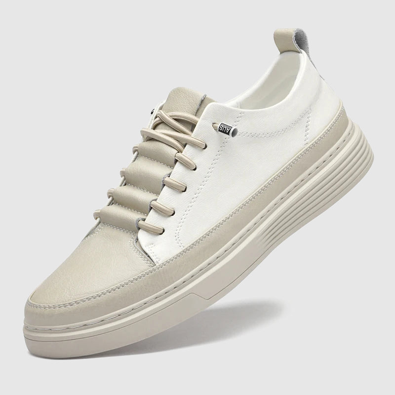 Sapatos de couro feitos à mão