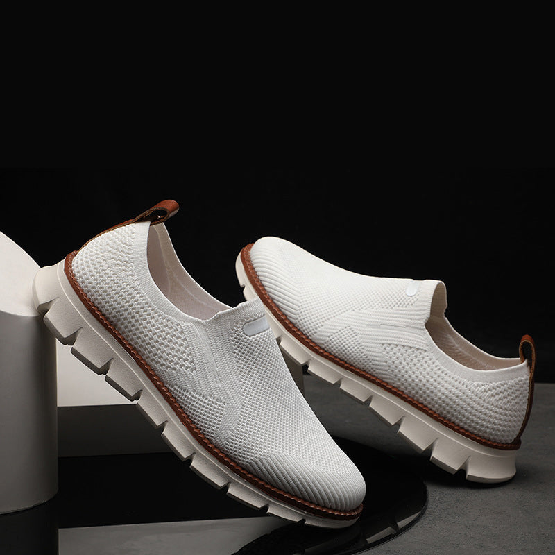 Sapatos de malha
