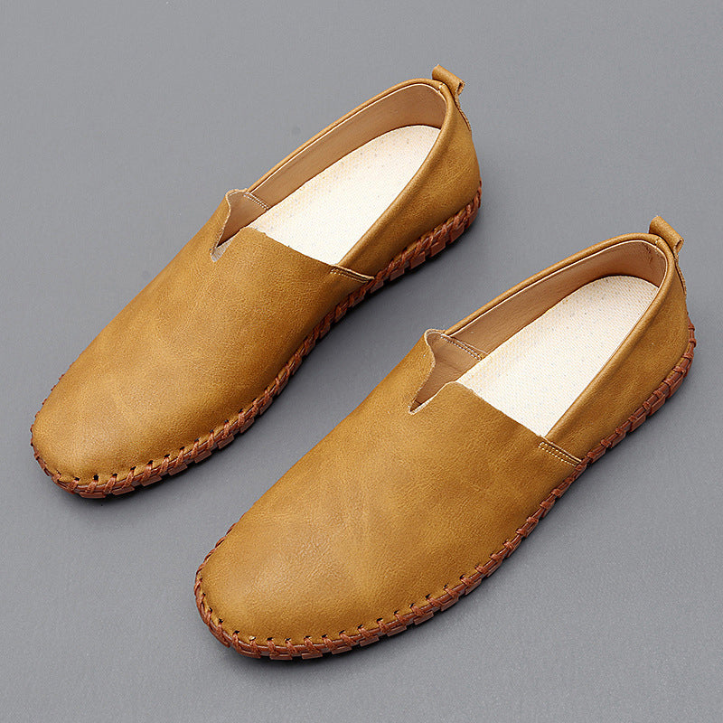 Mocassins em pele Santorini