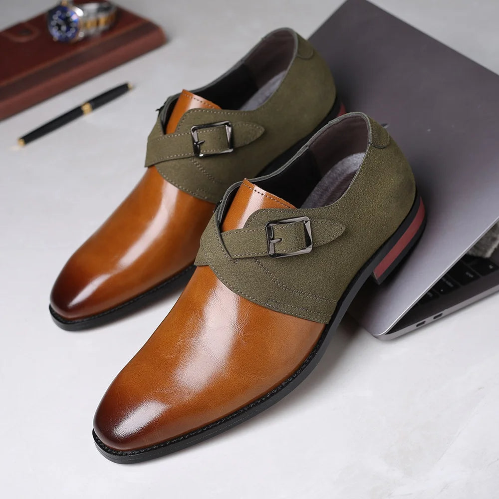 Sapatos de camurça para negócios