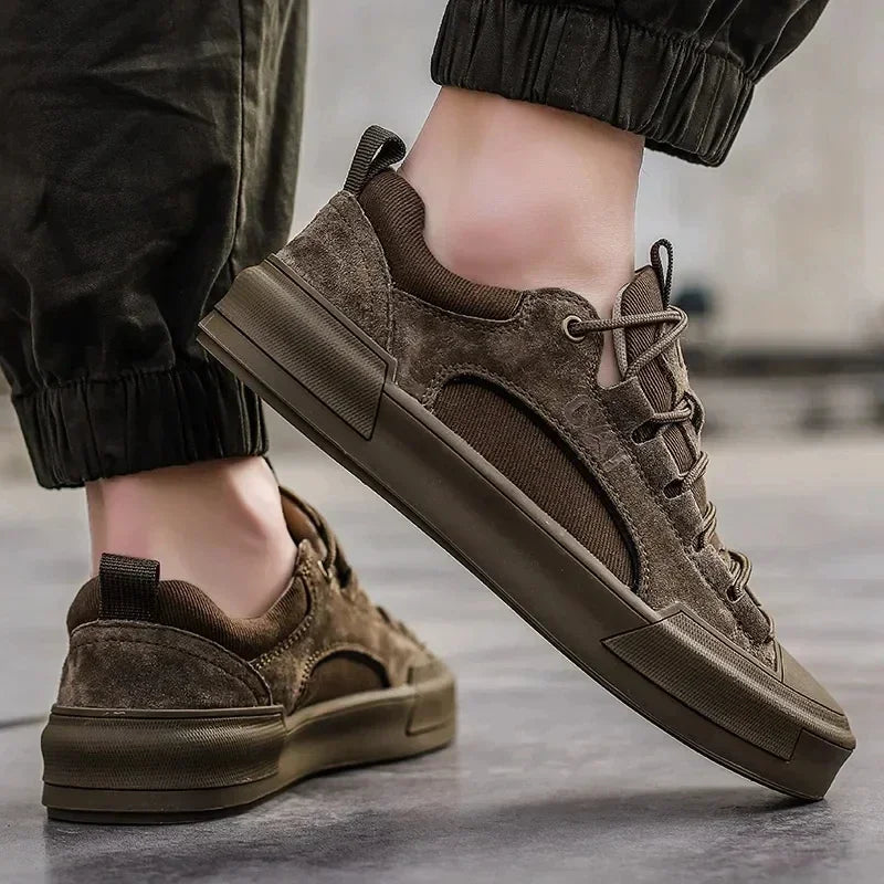 Sapatos de couro urbanos