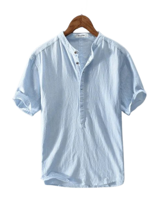 Camisa de verão em linho