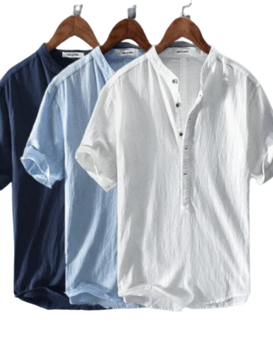 Camisa de verão em linho