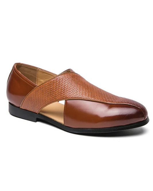 Mocassins de couro vintage