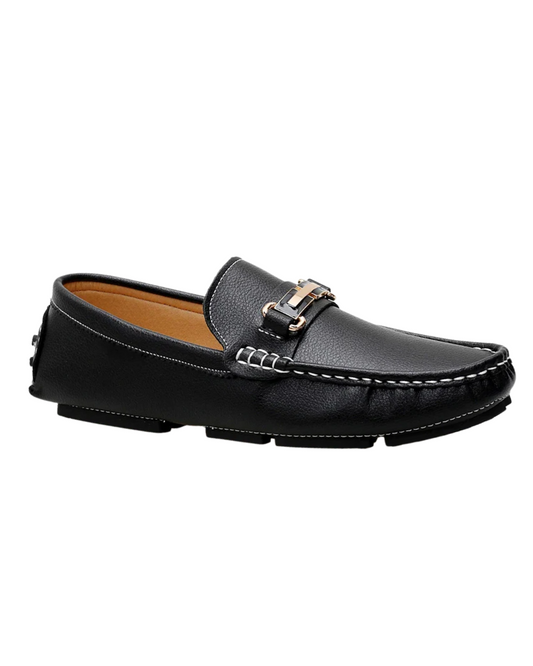 Mocassins em pele genuína