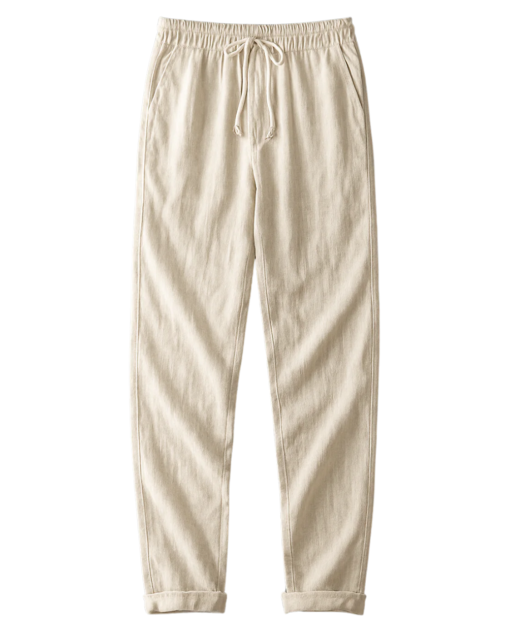 Calças de linho com estilo