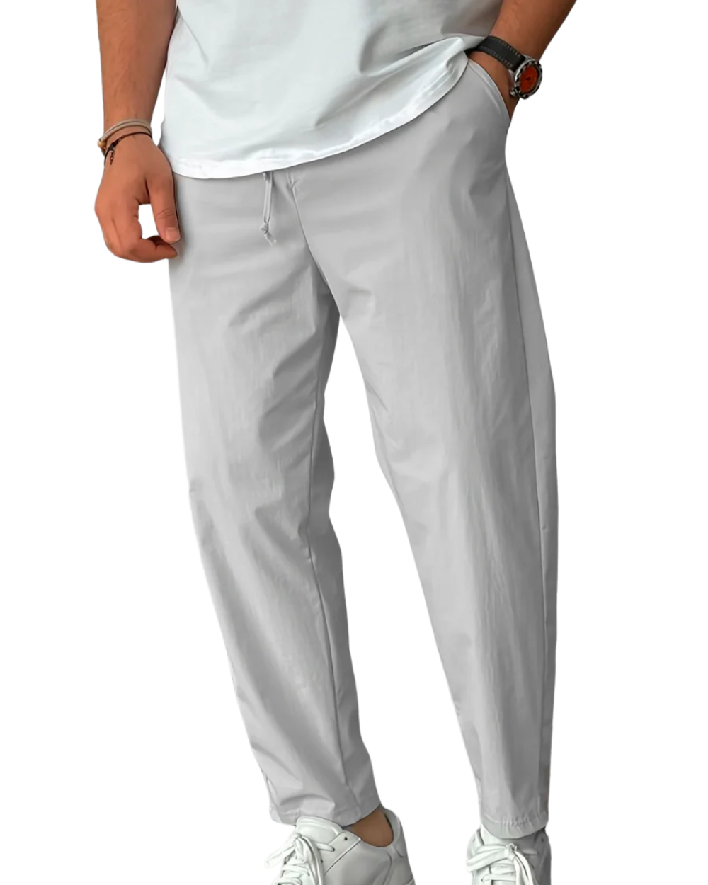 Calças elegantes para homem