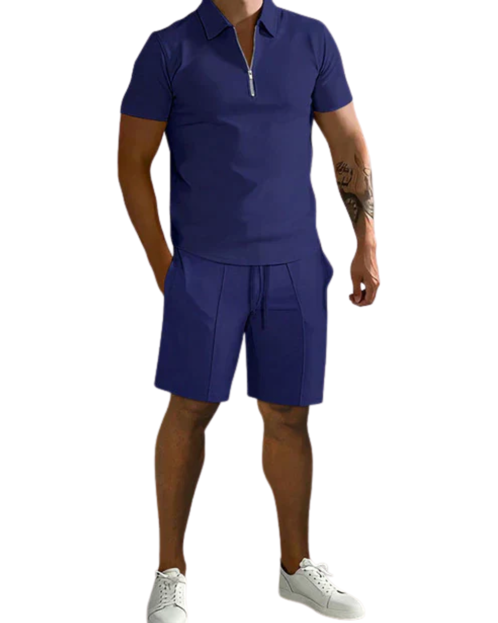 Conjunto de camisa pólo elegante