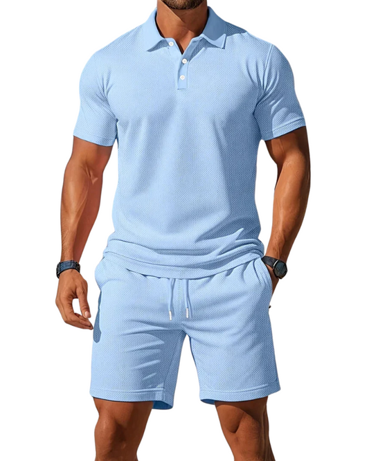 Conjunto de camisas pólo de verão
