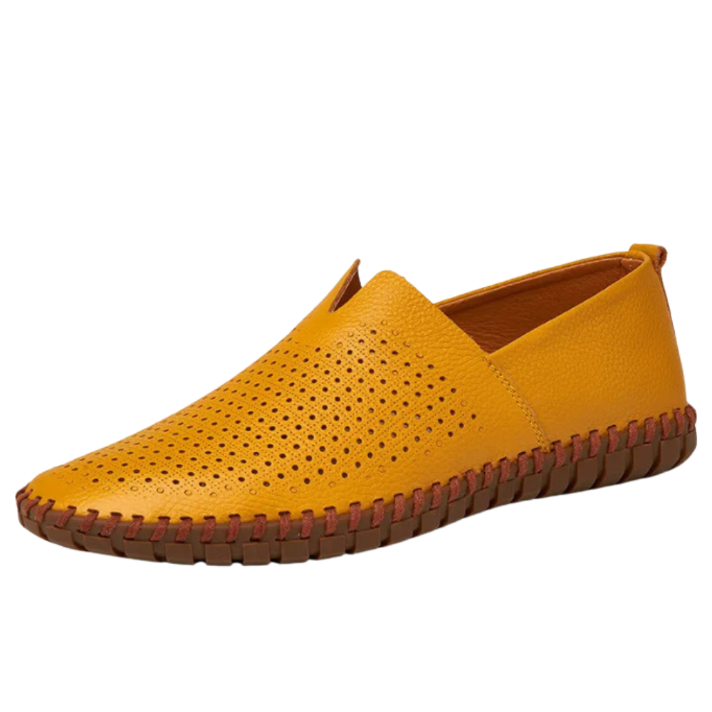 Mocassins em pele Mykonos