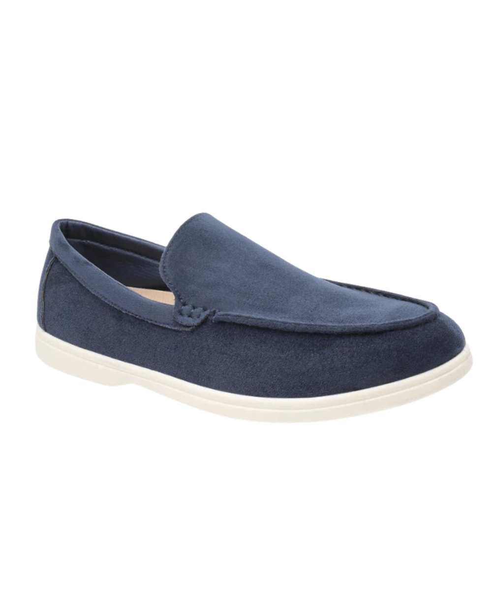 Mocassins casuais de camurça