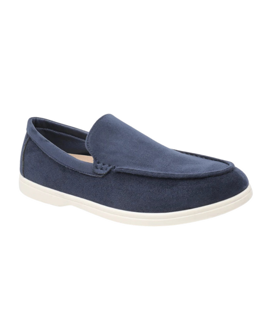 Mocassins casuais de camurça