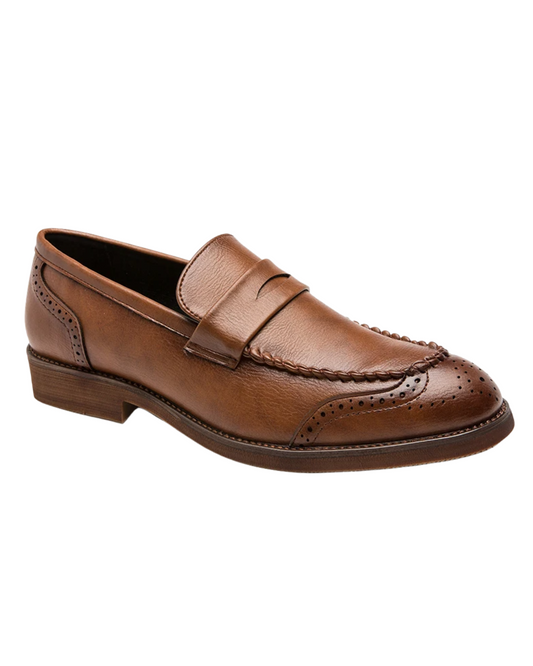 Mocassins de couro chiques
