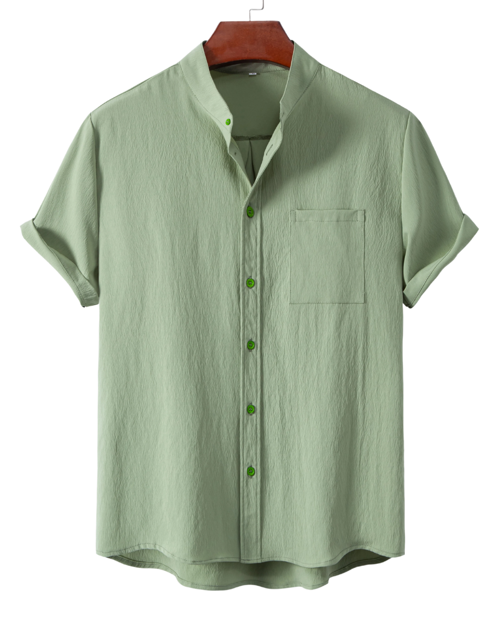 Camisa de verão elegante e respirável