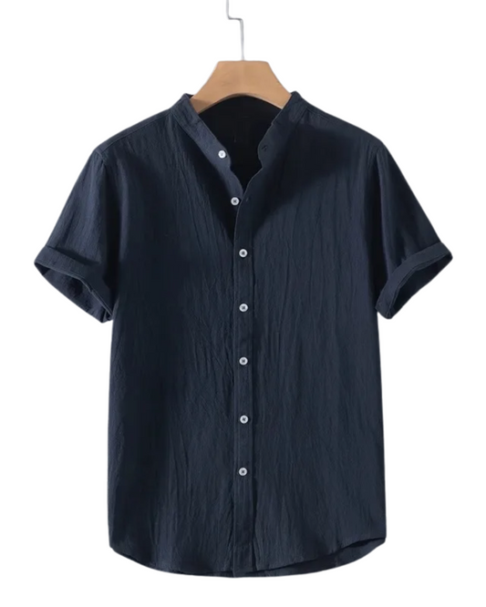 Camisa de algodão respirável