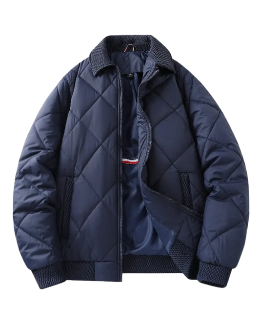 Casaco de bombardeiro elegante