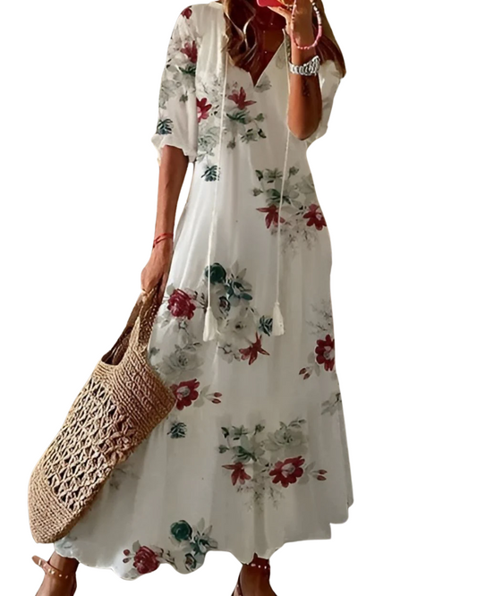 Vestido Boho Longo Elegante