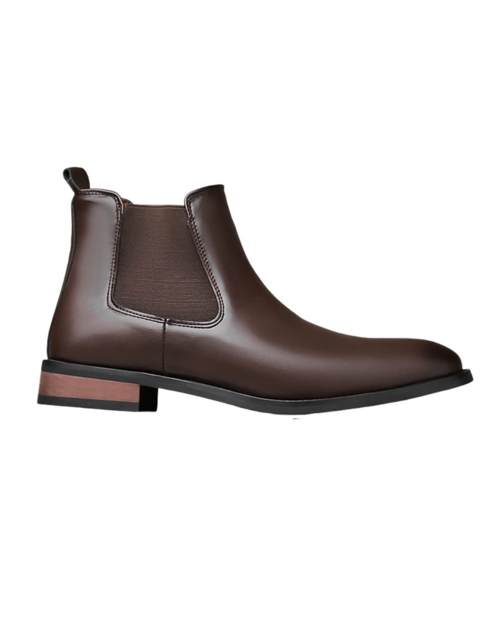 Botas de couro elegantes