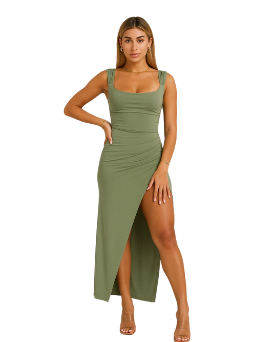 Vestido midi elegante