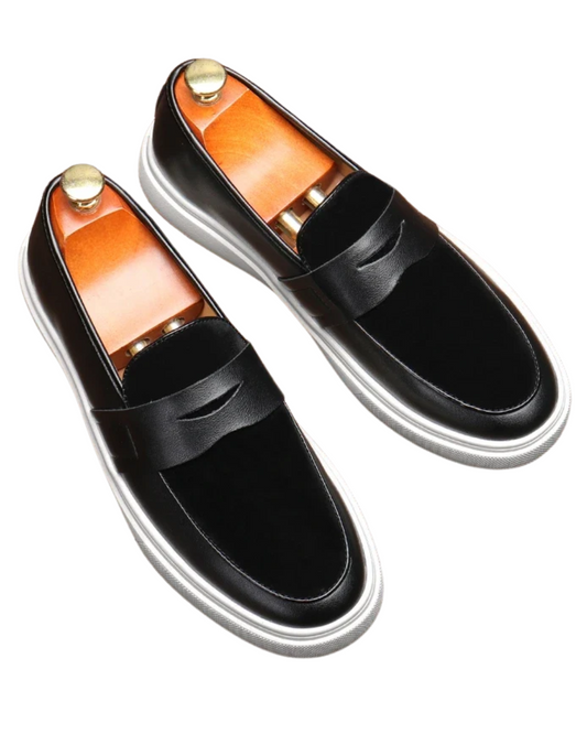 Mocassins em pele Naples