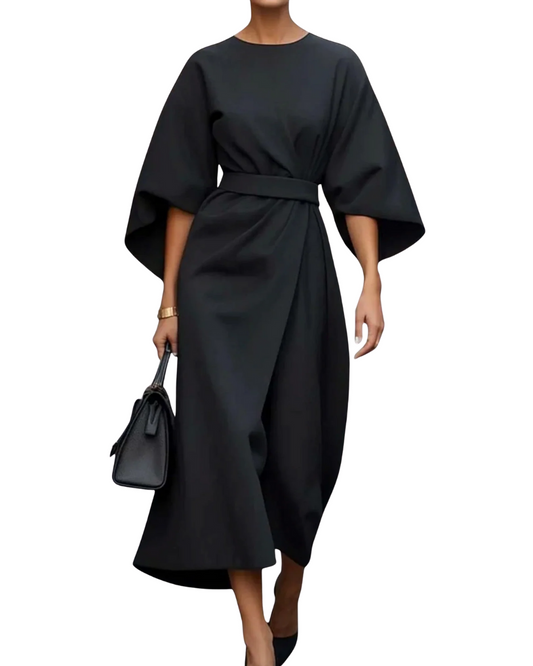 Vestido comprido elegante e chique