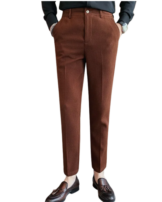 Calças elegantes para homem