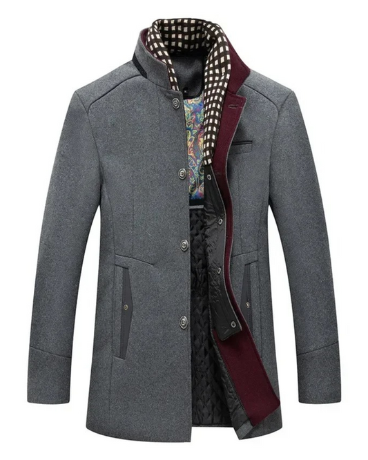 Casaco elegante e chique