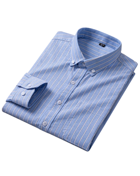 Camisa Oxford chique para homem