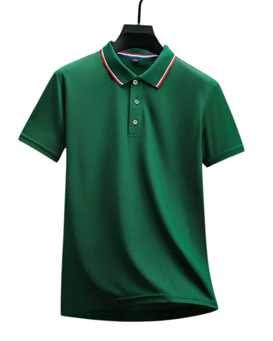 Camisa pólo casual de verão