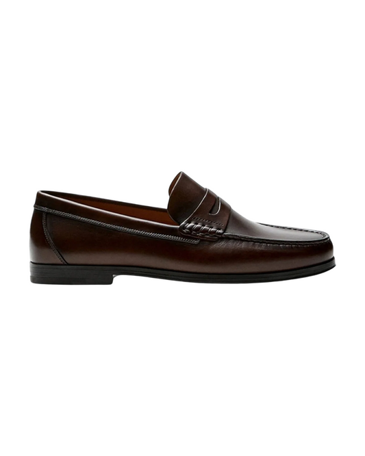 Mocassins de couro chiques