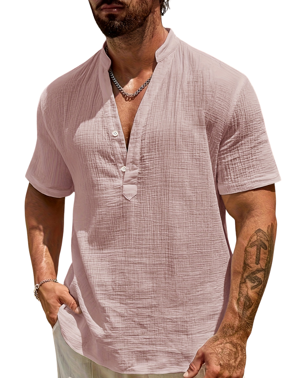 Camisa respirável
