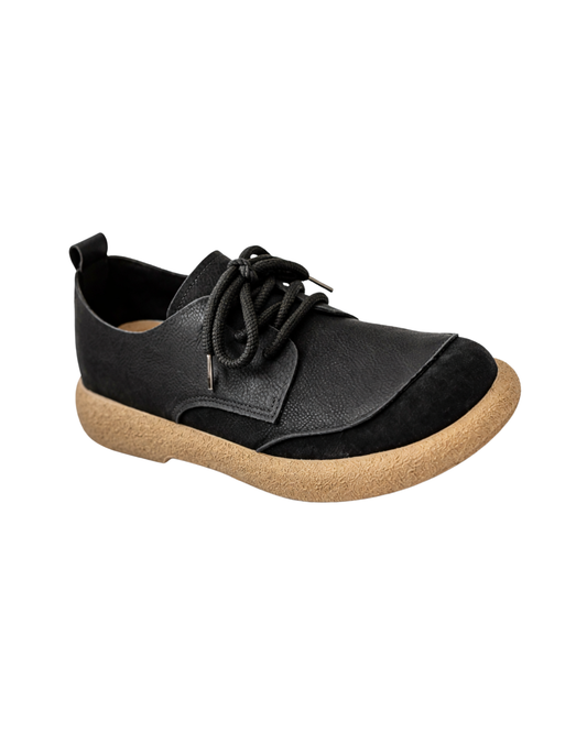 Sapatos elegantes de camurça