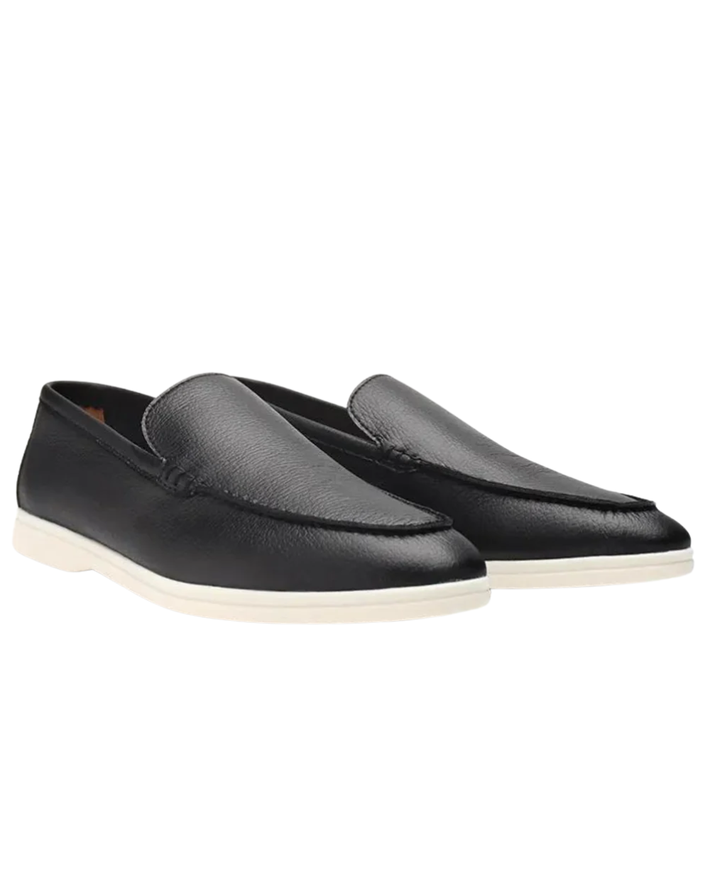 Mocassins em pele de vaca