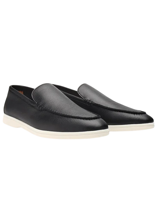 Mocassins em pele de vaca