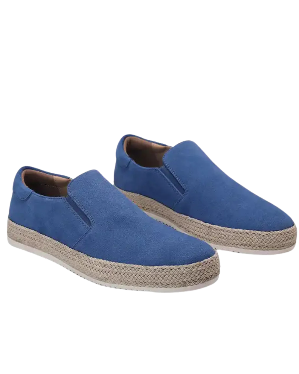 Mocassins de verão em camurça