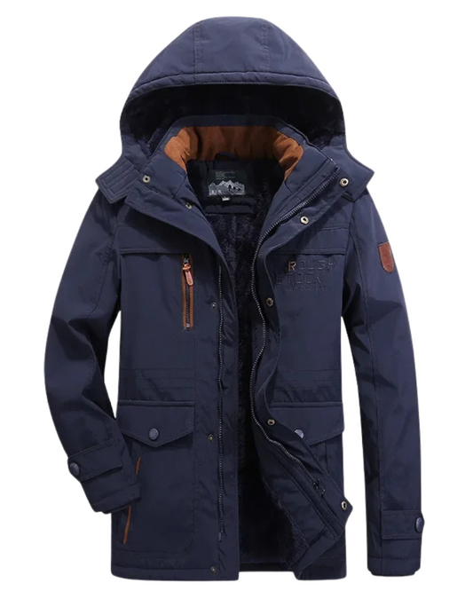 Casaco de inverno acolchoado elegante