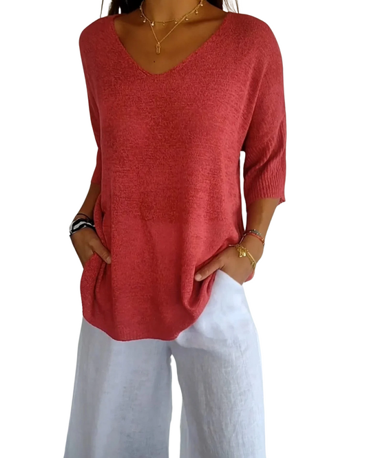 Top feminino elegante